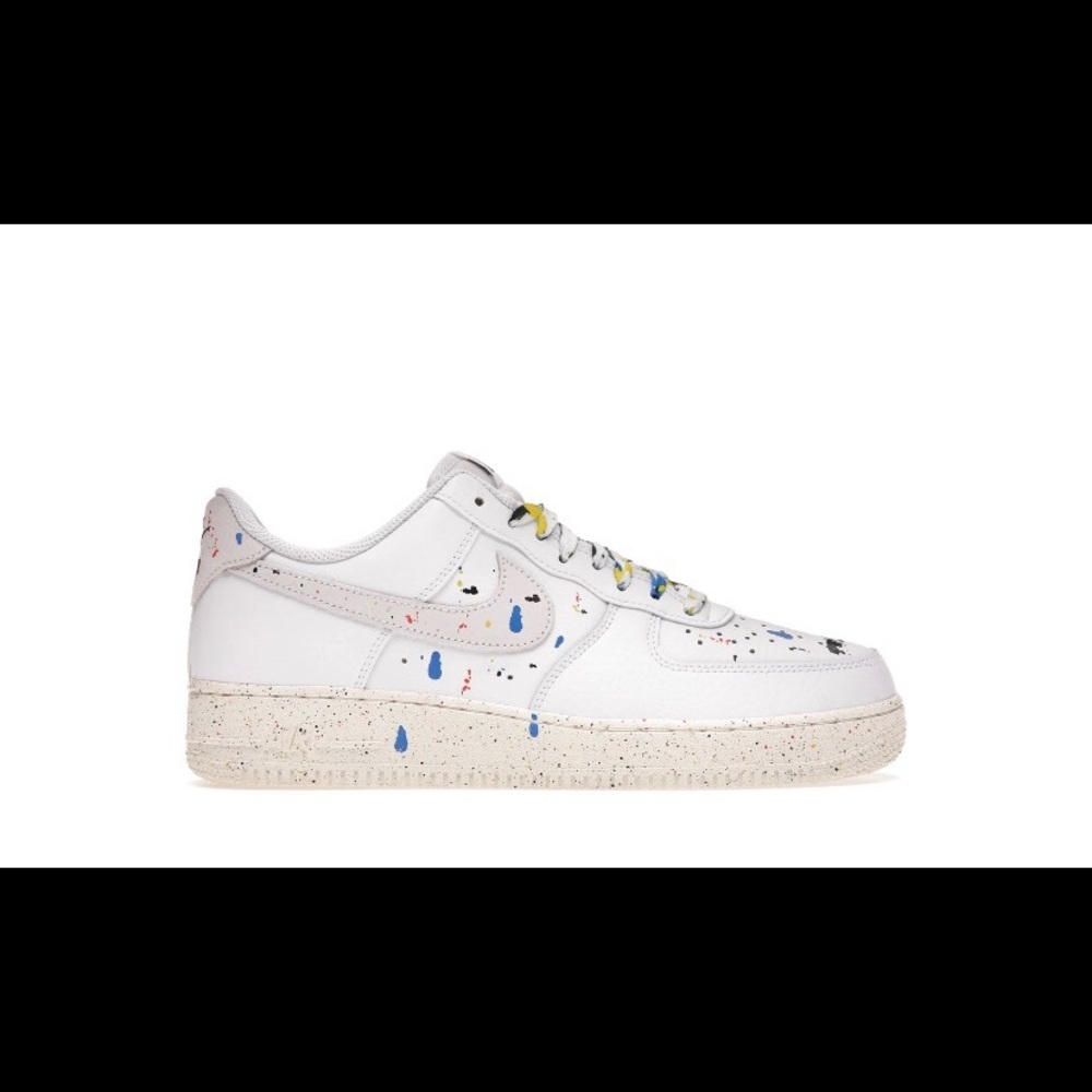 Nike paint splatter Air Force One